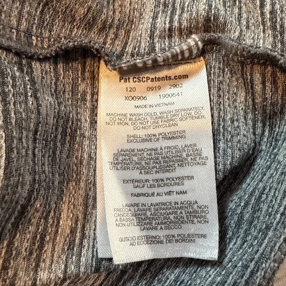 Columbia Long Sleeve Shirt Fishing Casual Heathered Gray Outdoor Men's‎ Size XL - Picture 9 of 13